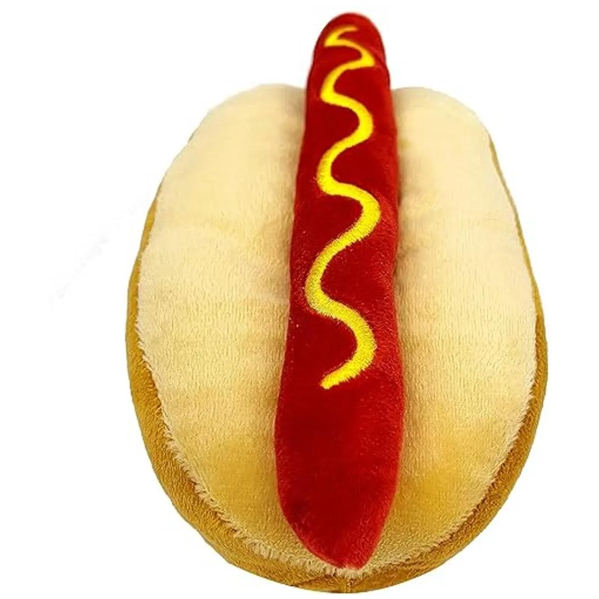 Pets First NBA New York Knicks Cheese Burger Plush Dog_3