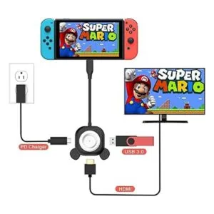 NADESSA Base de interruptor para Nintendo Switch estación_2