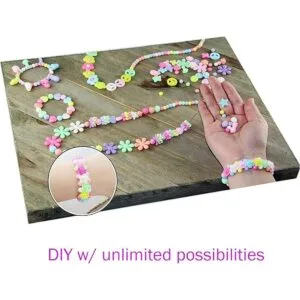 Juego de cuentas de plástico de bricolaje estilo playa_4