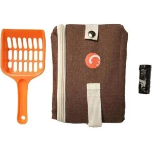 Cesta preferible portátil para gatos Forro impermeable_4