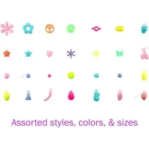 Juego de cuentas de plástico de bricolaje estilo playa_2