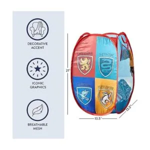 Idea Nuova Harry Potter Cesta desplegable con asas de_3