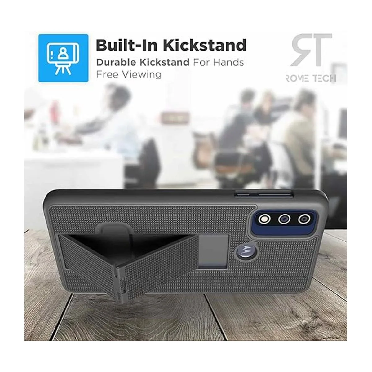 Rome Tech Funda de teléfono para Motorola Moto G Pure con_5