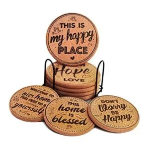 Coasterlux Posavasos de corcho para bebidas absorbentes_1