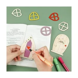 AUEAR Paquete de 48 puertas de jardín de madera en_4