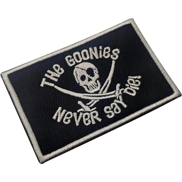 The Goonies Never Say Die Parche bordado de tela con_6