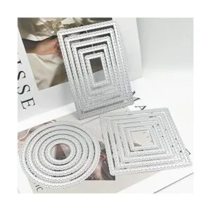 AFUNTA 3 troqueles para hacer tarjetas troqueles de corte_3