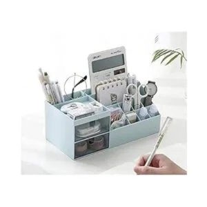 Organizador de escritorio mesita de noche con cajones para_5