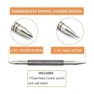 WHLLING Juego de uñas de doble cabeza de 116 pulgadas y_2