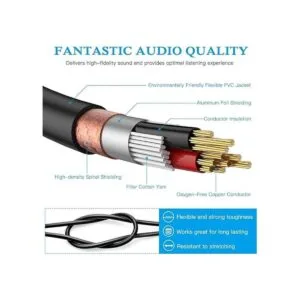 Cable XLR de 0.138 in a XLR enchufe estéreo de 18 a XLR_4