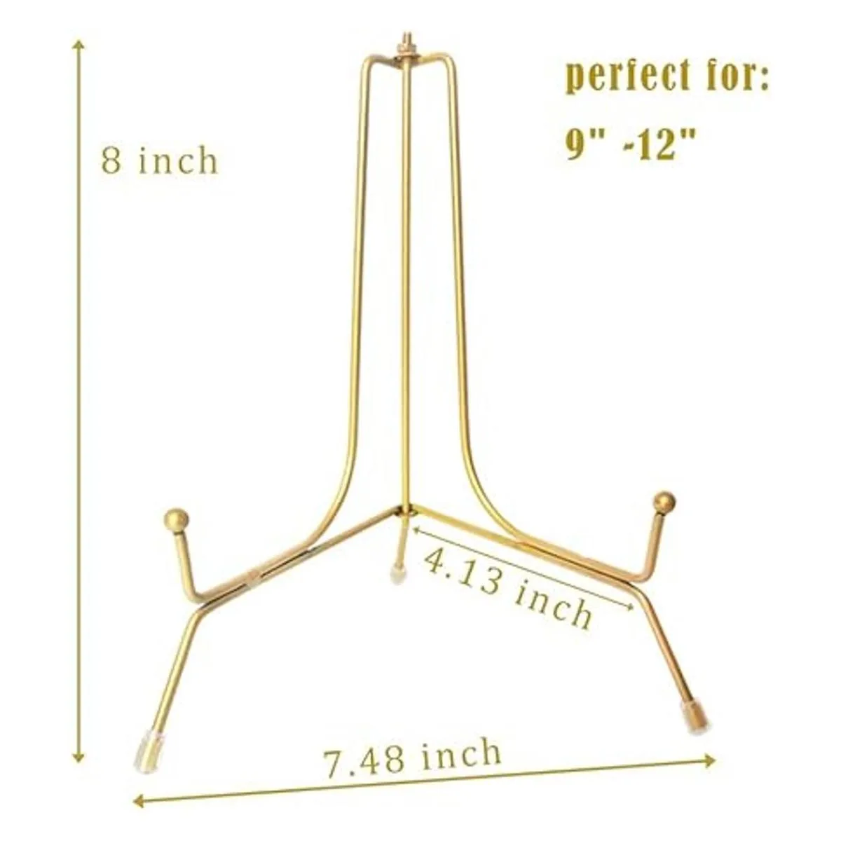 Paquete de 2 soportes de placa de 8 pulgadas para_4