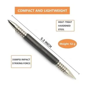 WHLLING Juego de uñas de doble cabeza de 116 pulgadas y_3