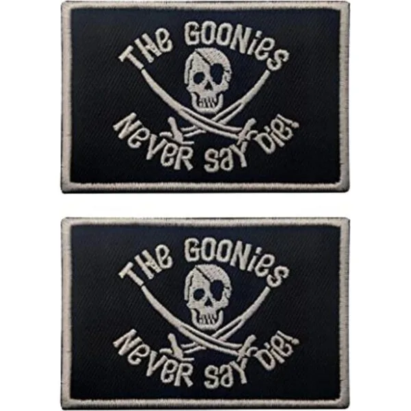 The Goonies Never Say Die Parche bordado de tela con_1