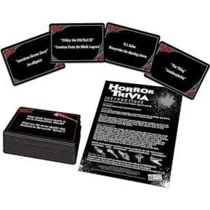 Horror Trivia Card Game edición de 2018 Frightening_3