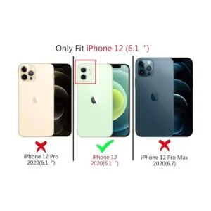 Ownest compatible con la carcasa del iPhone 12 para la_2