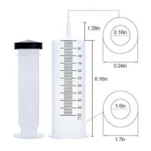 Jeringa grande de 16.9 fl oz con tubo de 27.6 pulgadas_5