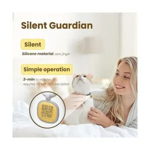 Pawaii QR Code Pet ID Tag Dog Tag with QR Code Silent_4