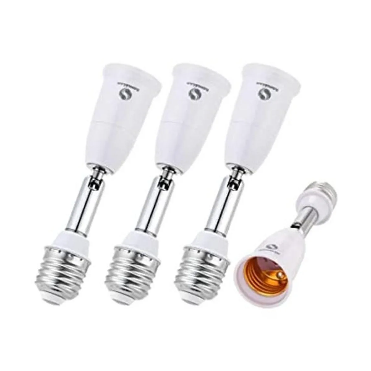 Extensor de enchufe de luz E26E27 flexible de 180_1