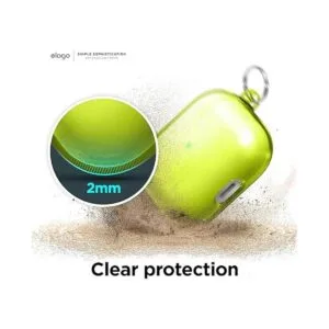 elago Funda transparente compatible con AirPods 3_4