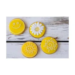 Fox Run Circle Cortador de galletas Round Juego de_3