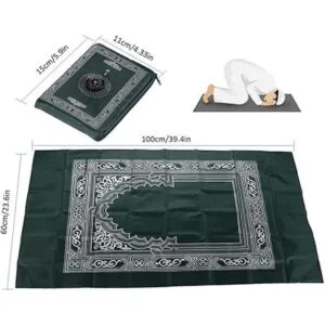 Hitopin 2 alfombrillas de oración de viaje 23.6 x 39.4_2