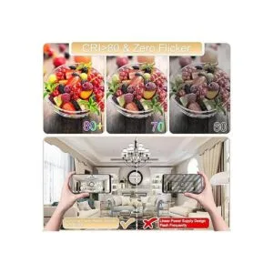 Bombilla pequeña tipo B bombilla LED Comzler Candelabra_4