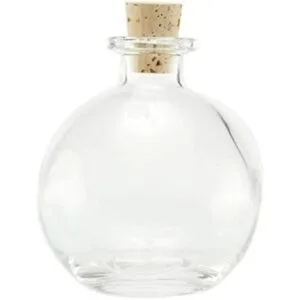 Nakpunar Botella esférica de vidrio transparente 8.5_1