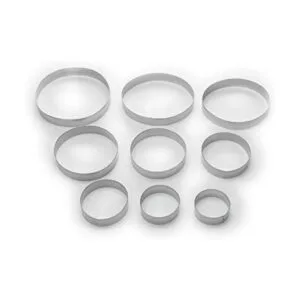 Fox Run Circle Cortador de galletas Round Juego de_1