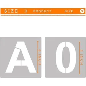 Plantillas de letras de 4 pulgadas 66 plantillas de_2