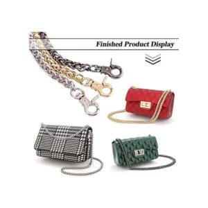 swpeet 3 piezas moda de lujo correa de cadena 47 Inche_7