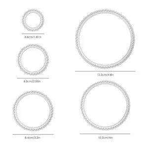 AFUNTA 3 troqueles para hacer tarjetas troqueles de corte_5