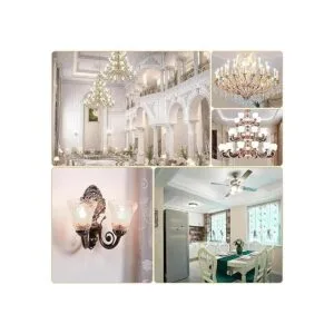 Bombilla pequeña tipo B bombilla LED Comzler Candelabra_6