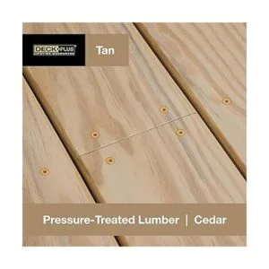 Deck Plus 48411 Tornillos de madera 8 x 158 pulgadas_6