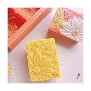 GreatMold Molde de de jabón de girasol elegante 3D_7