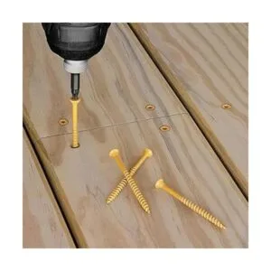 Deck Plus 48411 Tornillos de madera 8 x 158 pulgadas_4