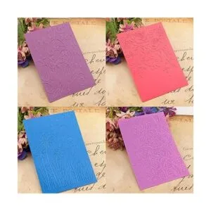 4 carpetas de plástico en relieve para manualidades_2