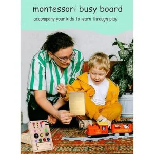 Montessori Esl002 Juguetes sensoriales de madera para_3