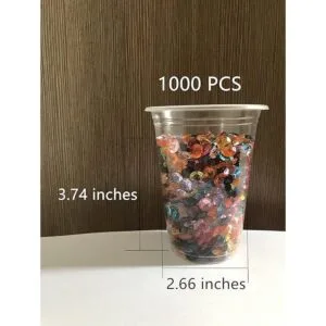 Liying 1000 piezas de acrílico de color sintético_3