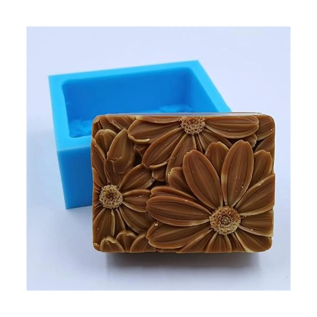 GreatMold Molde de de jabón de girasol elegante 3D_4