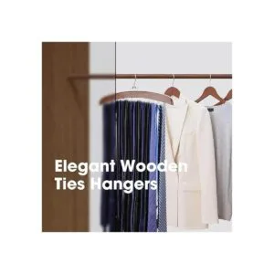 Ulimart Organizador de corbata de madera con 24 ganchos_6