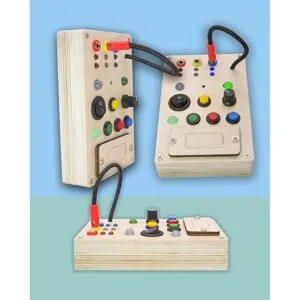 Montessori Esl002 Juguetes sensoriales de madera para_4