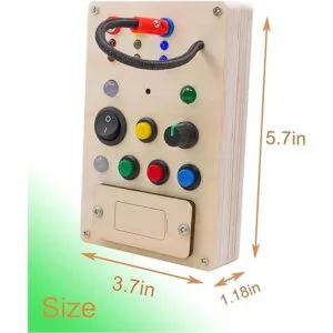 Montessori Esl002 Juguetes sensoriales de madera para_5