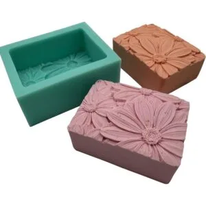 GreatMold Molde de de jabón de girasol elegante 3D_1