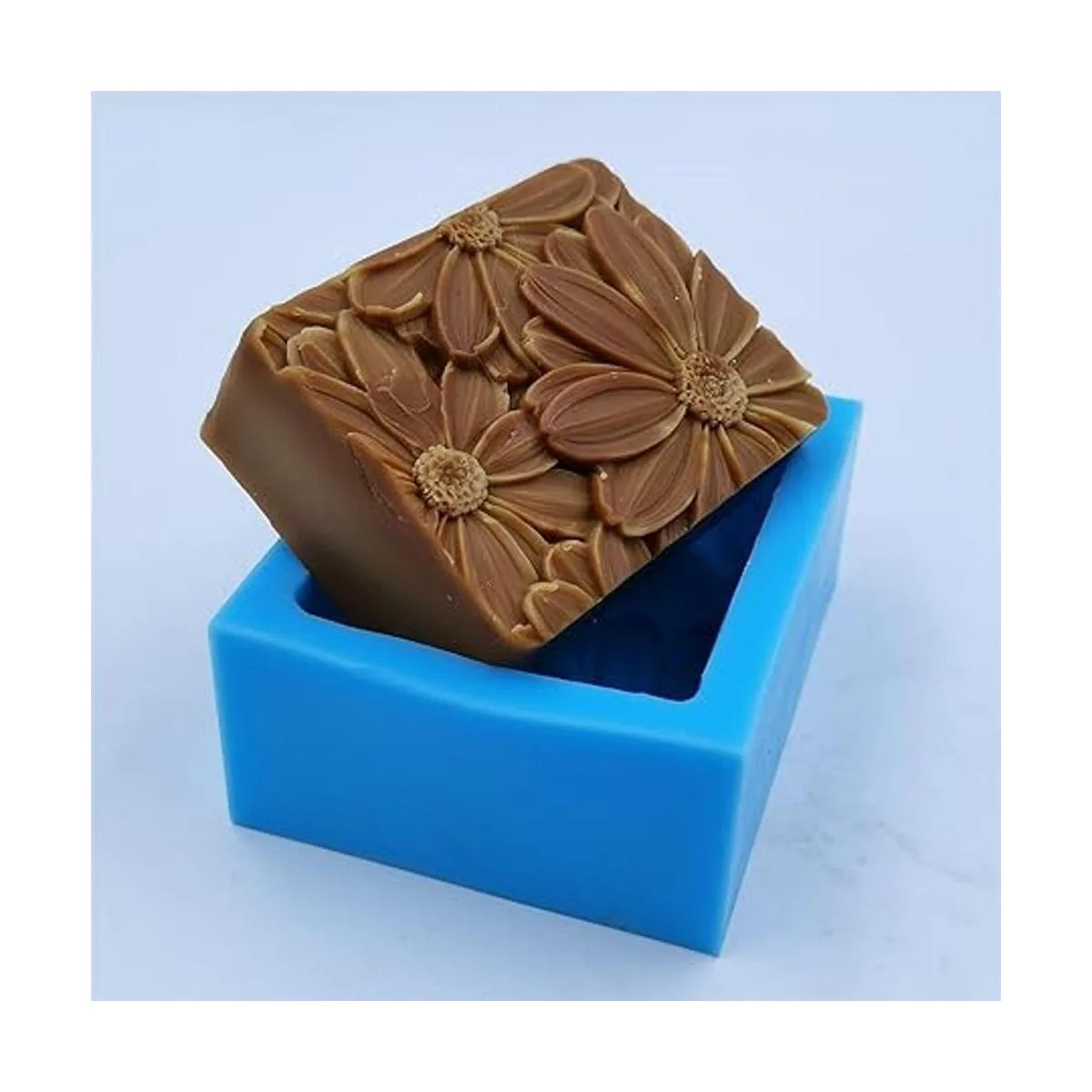 GreatMold Molde de de jabón de girasol elegante 3D_5