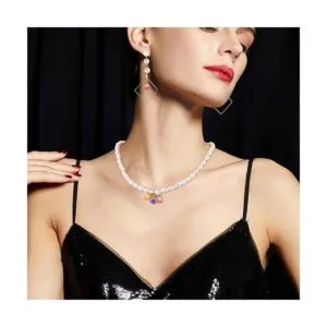 BEEFLYING 10 dijes de acrílico transparente con flores_6