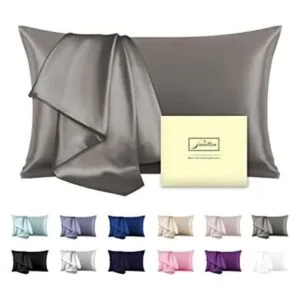 Funda de almohada de seda de morera natural para cabello y_1