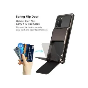 Vofolen Funda para Galaxy A03S funda tipo billetera de 4_2