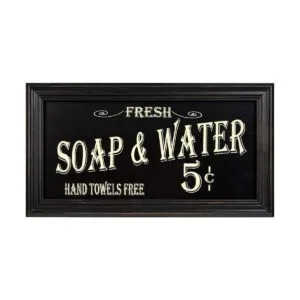 Ohio Wholesale arte para la pared con publicidad de baño_1