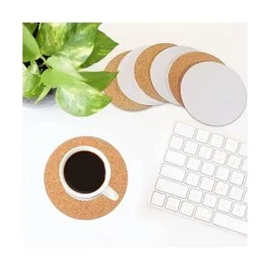 Qincling Paquete de 50 posavasos de corcho autoadhesivos_6