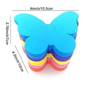 MBJelir Juego de manualidades con forma de mariposa de EVA_2